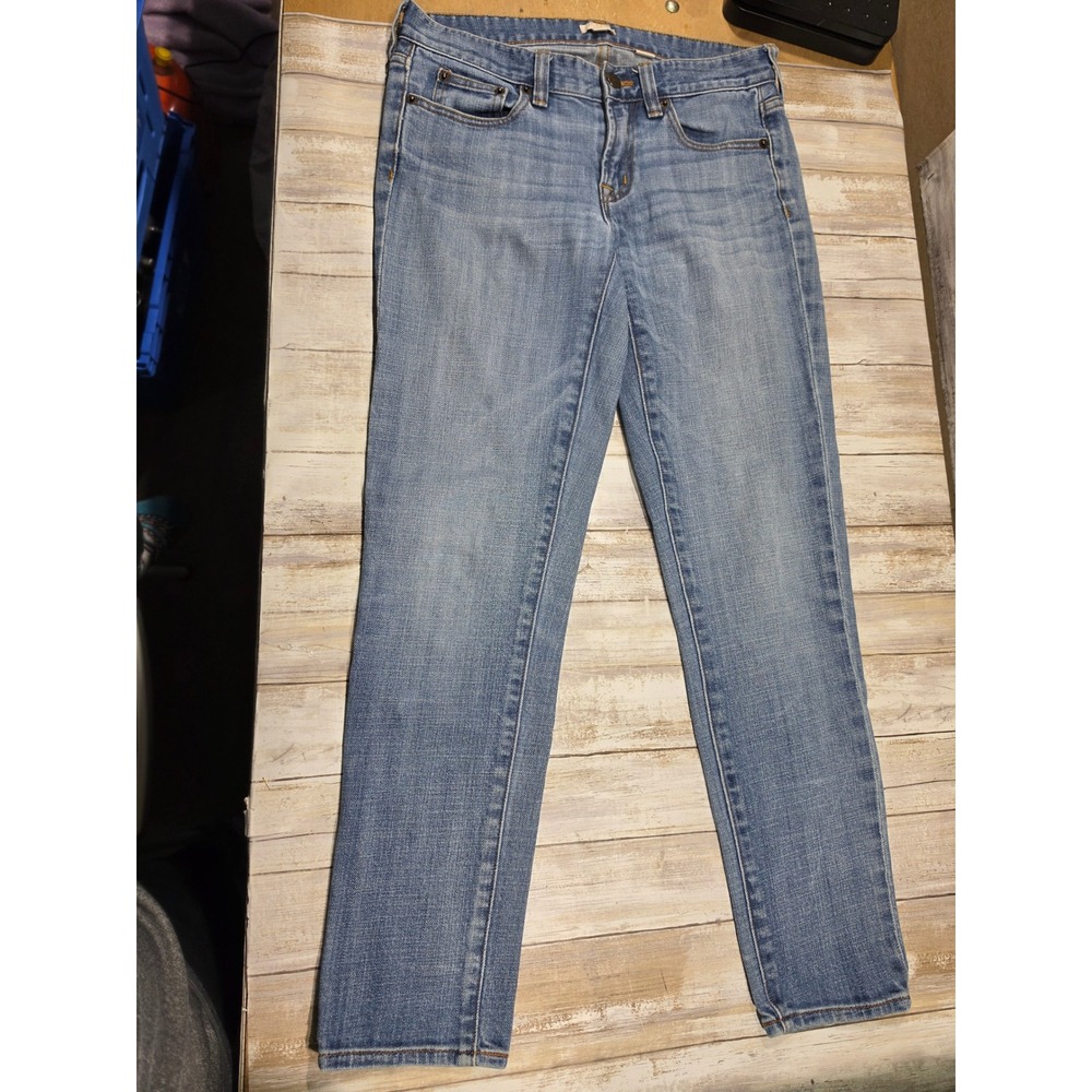 J.Crew Womens Stretch Skinny Jeans Light Blue Denim Style 70334‎ Size 26